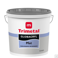 Trimetal Globacryl Mat 10 ltr. kleur
