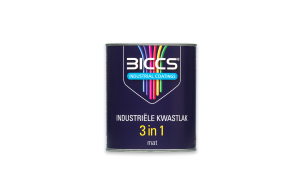 BICCS Industriële Kwastlak 3-in-1 1l. Mat