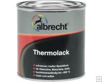 Albrecht Thermolack zwart 125ml.