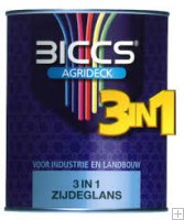 BICCS Industriële Kwastlak 3-in-1 zijdeglans 1 liter