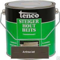 Tenco Steigerhoutbeits Antraciet 2,5 ltr