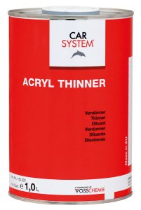 Car System Acryl Thinner 1l.