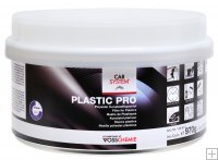 Car System Plastic Pro Plamuur zwart 1 kg.