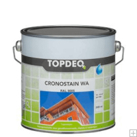 Topdeq Cronostain WA Dekkend 2,5l. zwart RAL 9005