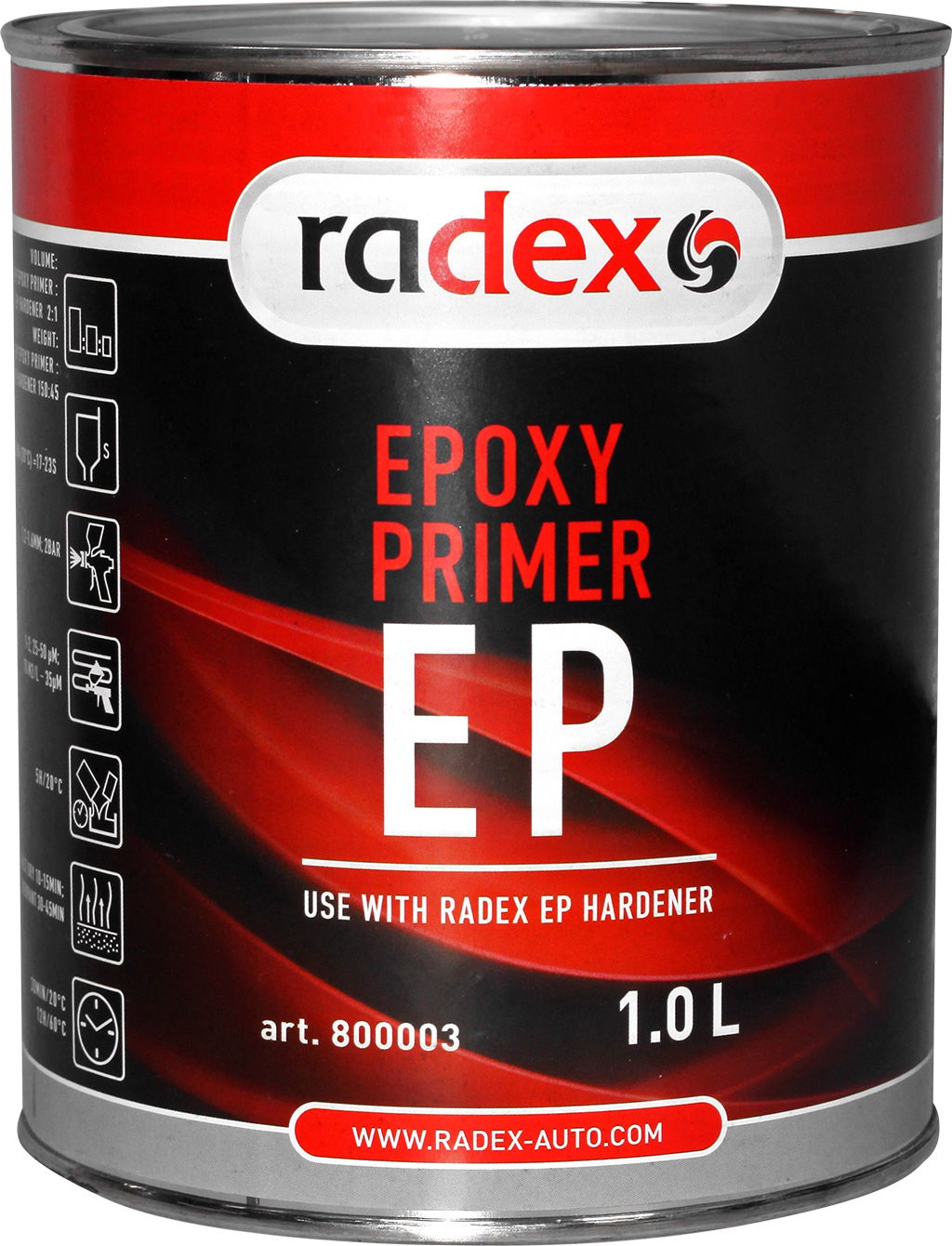 Radex EP Epoxy Primer 1,5l. set - Klik op de afbeelding om het venster te sluiten