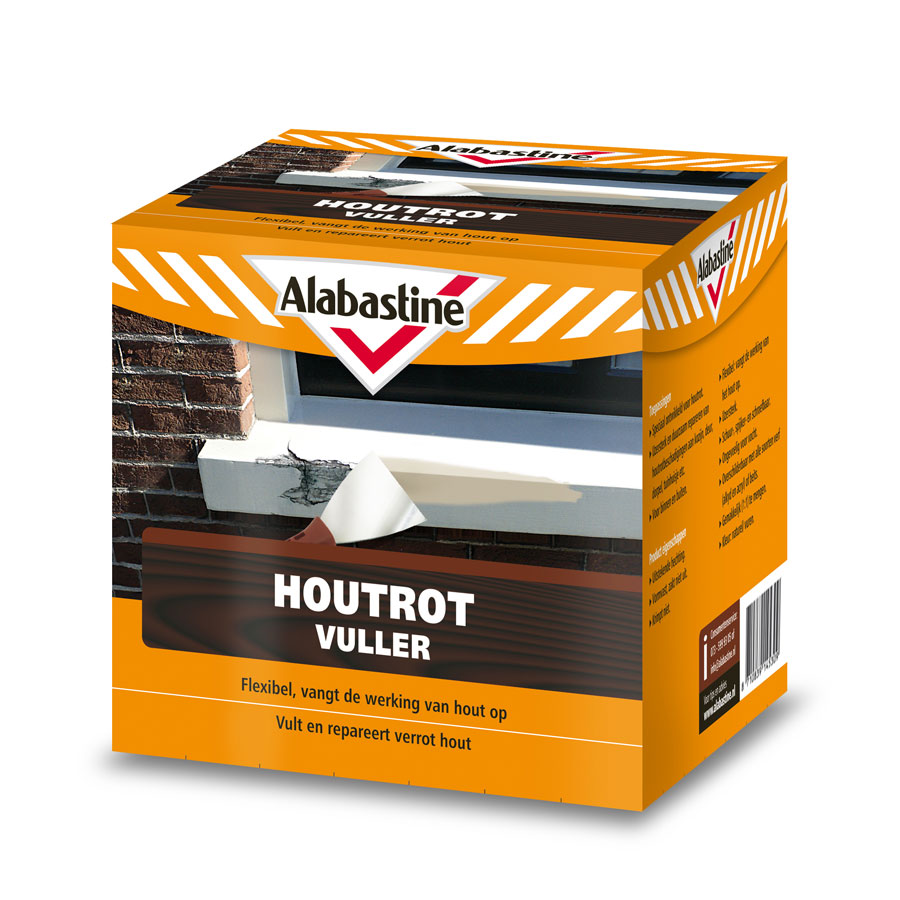 alabastine houtrotvuller 1000 gram set - Klik op de afbeelding om het venster te sluiten