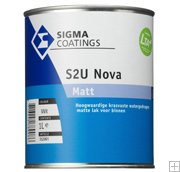Sigma S2U Nova Matt 1 ltr. wit